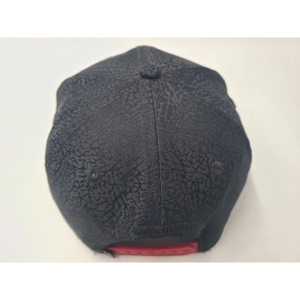Youth Air Jordan Jumpman Cement‎ Elephant Print Snapback Hat Cap Boy Black Red